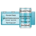 Fever-Tree Refreshingly Light Mediterranean Tonic Water 8X150ml image 0