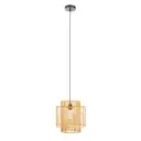 Interiors by Premier Pendant Light Jaya Rattan Natural image 0