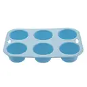 Maison by Premier Pastel Blue 6 Cup Muffin Mould image 0