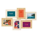 Atmosphera Cadre pêle-mêle Théa pour 6 photos  image 0