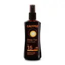 Calypso Sun Protection Deep Tanning Oil Spray 15 Medium 200ml image 0
