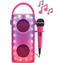 Lexibook - Luminous Wireless Speaker with Microphone - Pink image 0
