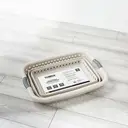 Tower Collapsible Laundry Basket with Pop-Up Design 42L, Latte image 1