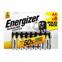 Energizer AA Power Alkaline Batteries – Pack of 8 image 0
