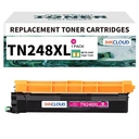 Inkcloud TN248XL Cartouche toner compatible pour Brother DCP-L3560CDW MFC-L3760CDW HL-L3240CDW 1 magenta image 0