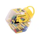 Stanley Mini Fine Tip Marker Assorted Colours 72 Pack (Black, Red, Green and Blue) image 0