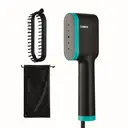 Tower Ceraglide Handheld Garment Steamer with Ceramic Soleplate, 1400W - Black and Teal, T22038TL image 0