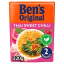 Ben's Original Spicy Thai Sweet Chilli Flavoured Microwave Rice 220g image 0