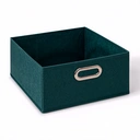 5five Boîte de rangement bleu pétrole - 31 x 15 cm image 0