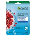 Garnier SkinActive Moisture Bomb Pomegranate Tissue Mask 32g image 0