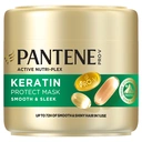 Pantene Pro-V Smooth & Sleek Keratin Protect Hair Mask 300ml for Frizzy, Dry Hair image 0