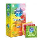 Skins Condoms Flavours 16 Pack image 0