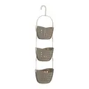Essentials by Premier 3 Tier Grey Shower Caddy image 0