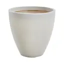 Strata Large Valencia Planter 40cm Diameter 30cm Height -Stone image 0