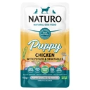 Naturo Natural Dog Food Puppy Chicken with Potato & Vegetables Puppy Dog 2-12 Months 150g image 0