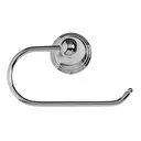Croydex Westminster Toilet Roll Holder Oval Wall Mounted Chrome image 0