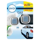 Febreze Car Clip Air Freshener, Cotton Fresh, 2 per Pack image 0