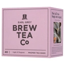 Brew Tea Co Earl Grey Tea 40 Proper Tea Bags 120g image 0