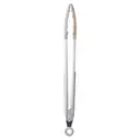 Maison by Premier Natural Stone Silicone And Stainless Steel Tongs image 0