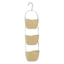 Essentials by Premier 3 Tier Cream Shower Caddy image 0