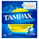 Tampax Compak Regular Tampons With Applicator 18 Sticks image 0