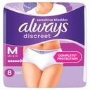 Always Discreet Incontinence Pants Women M 8 Pants image 0