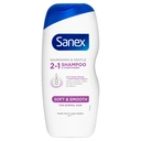 Sanex Nourishing & Gentle 2 in 1 Shampoo and Conditioner 250ml image 0