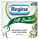 Regina Soft Bamboo Toilet Tissue, 3-Ply, 9 Rolls image 0