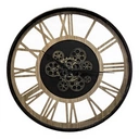 Atmosphera Horloge Paul en métal et bois avec mécanisme - diamètre 57 cm image 0