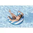 Bestway Siège de Piscine à Surface Effet Velours 103 x 70 x 21,5 cm image 3