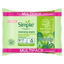 Simple Kind to Skin Cleansing Wipes Biodegradable 50wipes image 0