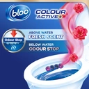Bloo Colour Active Toilet Rim Block, Fresh Flowers, Single Pack image 2