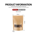 Maxcook Kraft Paper Self-Sealing Bags - 16 X 23cm - 30 Pcs image 7