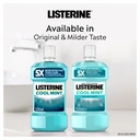 Listerine Essentials Milder Taste Cool Mint Mouthwash 500ml image 6