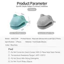 Maxcook Lot de 2 pinces de cuisine anti-brûlures en silicone pour bols, assiettes et gants antidérapants image 3