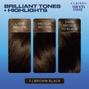 Clairol Nice'n Easy Permanent Hair Dye 3 Brown Black 177ml image 4