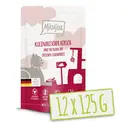 MjAMjAM - Aliment pour chat - Quetschie - Venaison de gibier et dinde avec canneberges fraîches 125 g x 12 image 0