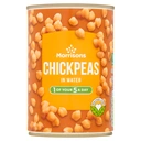 Morrisons Chickpeas In Water 400g image 0