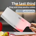 WANGMAZI Household Knife Kitchen Knife Three in One Steel Cutting Knife - Chopping and Cutting image 2