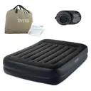 Intex Pillow Rest opgevulde luchtbed met ingebouwde pomp - 152 x 203 x 42 cm, zwart image 6
