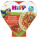 HiPP Kinder-Teller Eiernudeln mit zartem Bio Rindfleisch und Paprika Gemüse ab 12. Monat 250 g image 0