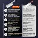 WANGMAZI Kitchen Knife Chef Knife Mulberry Knife Household sharp stainless Steel Meat Cutting image 3