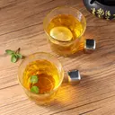 BJ 2pcs - Glass Glacier Cup Beer Cup Water Cup Women's Milk Wine Cup Juice Cup 300ML image 6