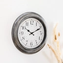 Atmosphera Horloge Ilan à moulures en plastique - Diamètre de 40 cm  image 2