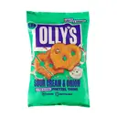 OLLY's Vegan Sour Cream & Onion Pretzel Thins 140g image 0