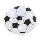 Bestway Fauteuil gonflable en forme de ballon de football pour enfants - 114 x 112 x 71 cm image 0