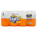 Fanta Orange Zero Sugar 8 X 330ml image 3