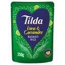 Tilda Steamed Lime & Coriander Basmati Rice 250g image 0