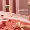 KONKA Handheld Steam Iron, 1400W Powerful Steam, 7-Hole Rapid Heating Panel, 25s Quick Heating, Dry & Steam Ironing, Lightweight & Safe image 5