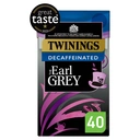 Twinings Earl Grey Decaf 40 Tea Bags 100g image 1
